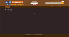 Desktop Screenshot of butterflyanimation.com